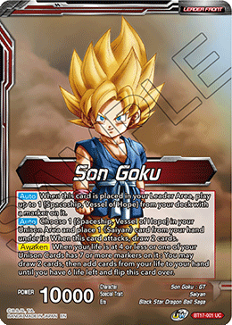 Son Goku // Son Goku, Pan, and Trunks, Space Adventurers (BT17-001) [Ultimate Squad] | Rock City Comics