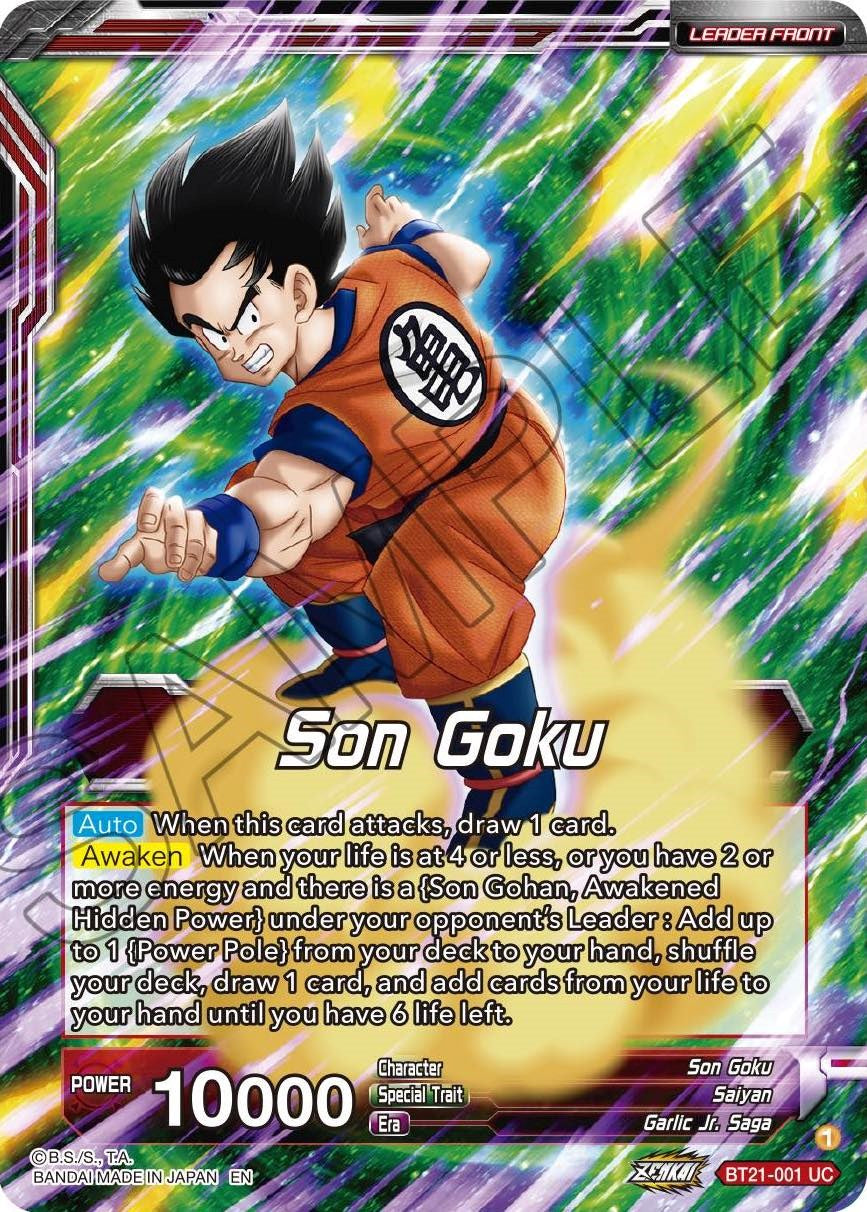 Son Goku // Son Goku, for the Sake of Family (BT21-001) [Wild Resurgence] | Rock City Comics