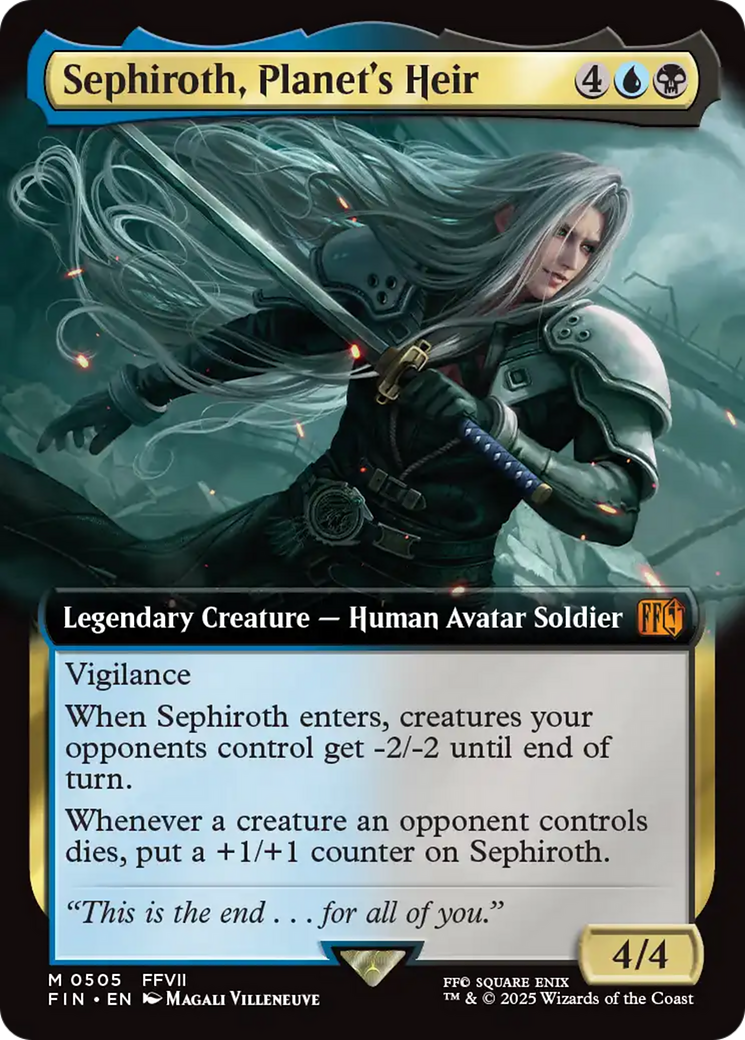 Sephiroth, Planet's Heir (Extended Art) [FINAL FANTASY] | Rock City Comics