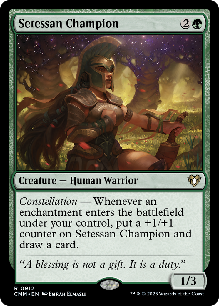 Setessan Champion [Commander Masters] | Rock City Comics