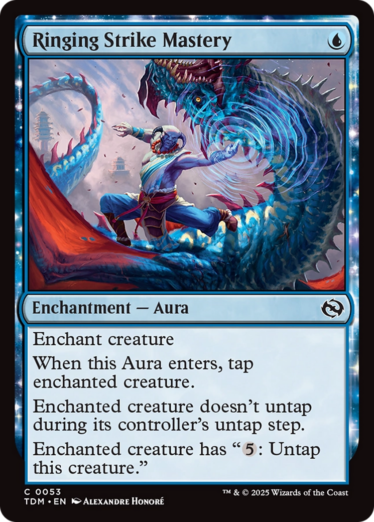 Ringing Strike Mastery [Tarkir: Dragonstorm] | Rock City Comics