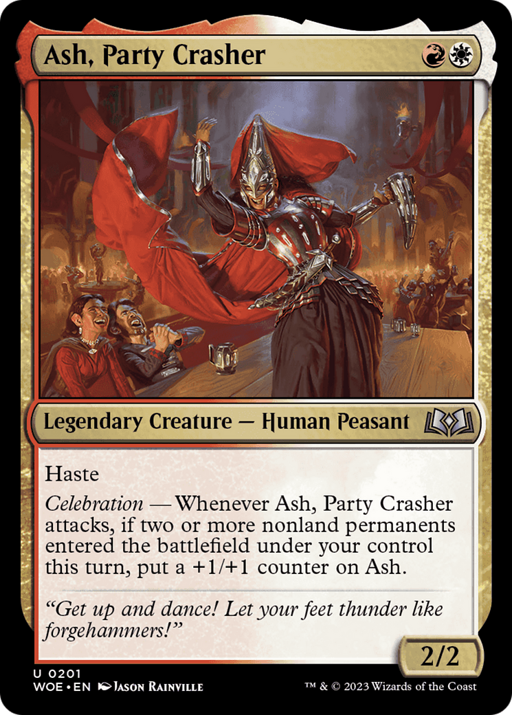 Ash, Party Crasher [Wilds of Eldraine] | Rock City Comics