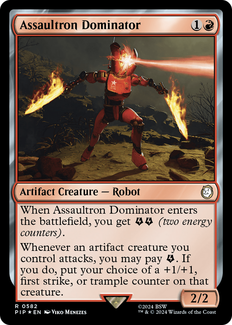 Assaultron Dominator (Surge Foil) [Fallout] | Rock City Comics