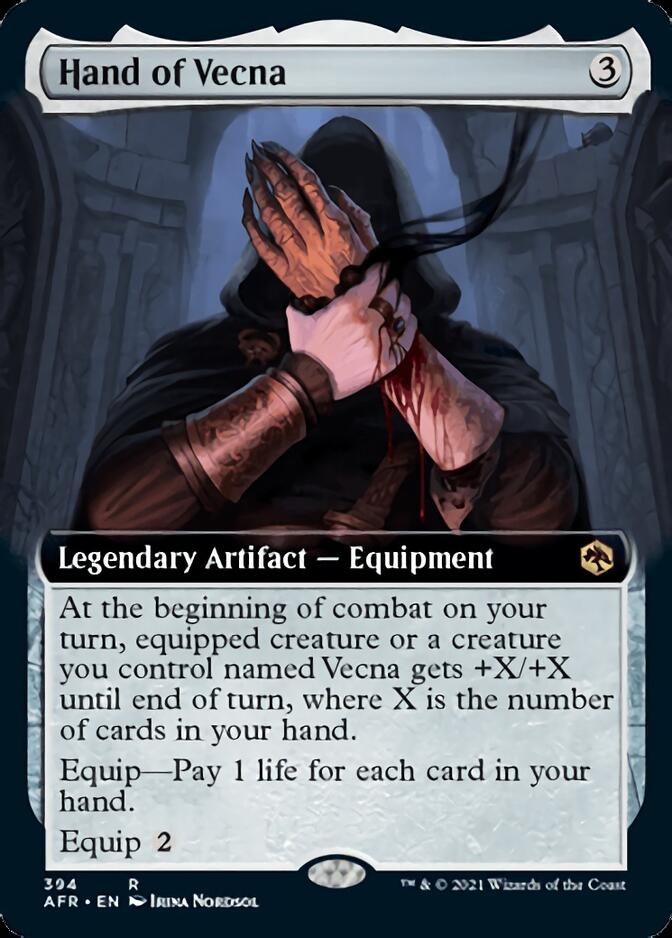Hand of Vecna (Extended Art) [Dungeons & Dragons: Adventures in the Forgotten Realms] | Rock City Comics
