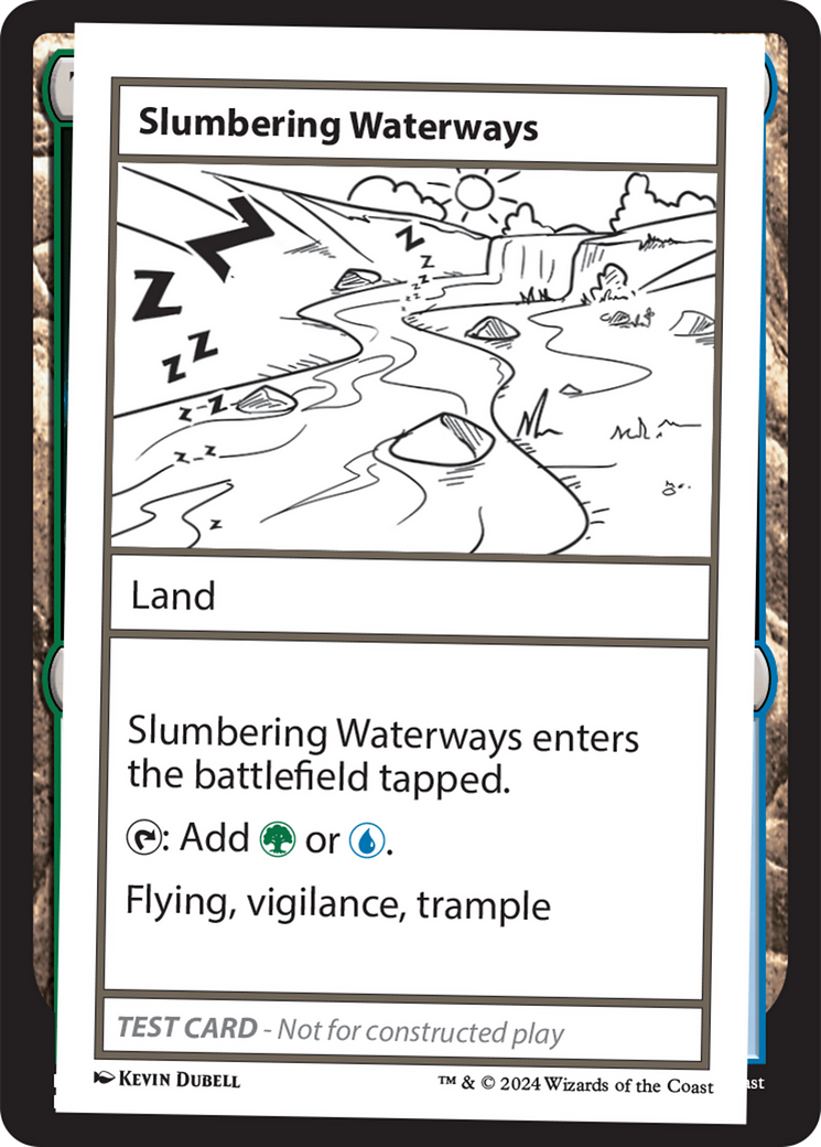 Slumbering Waterways [Mystery Booster 2 Playtest Cards] | Rock City Comics