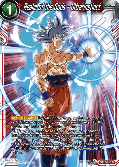 Realm of the Gods - Ultra Instinct (BT16-018) [Realm of the Gods] | Rock City Comics