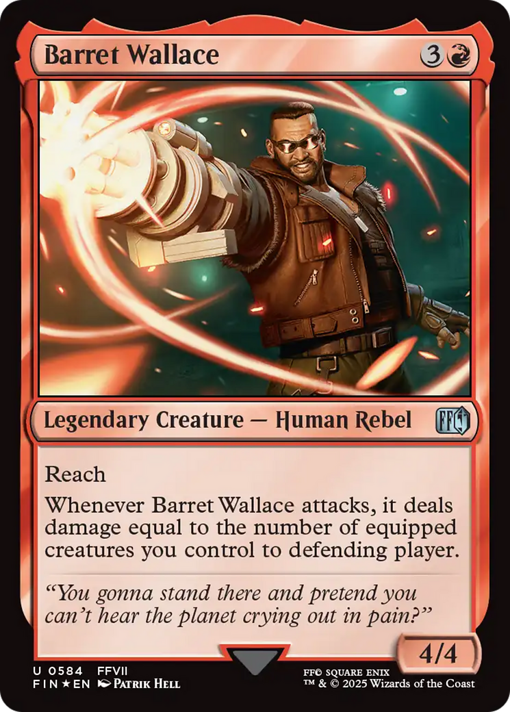 Barret Wallace (Surge Foil) [FINAL FANTASY] | Rock City Comics