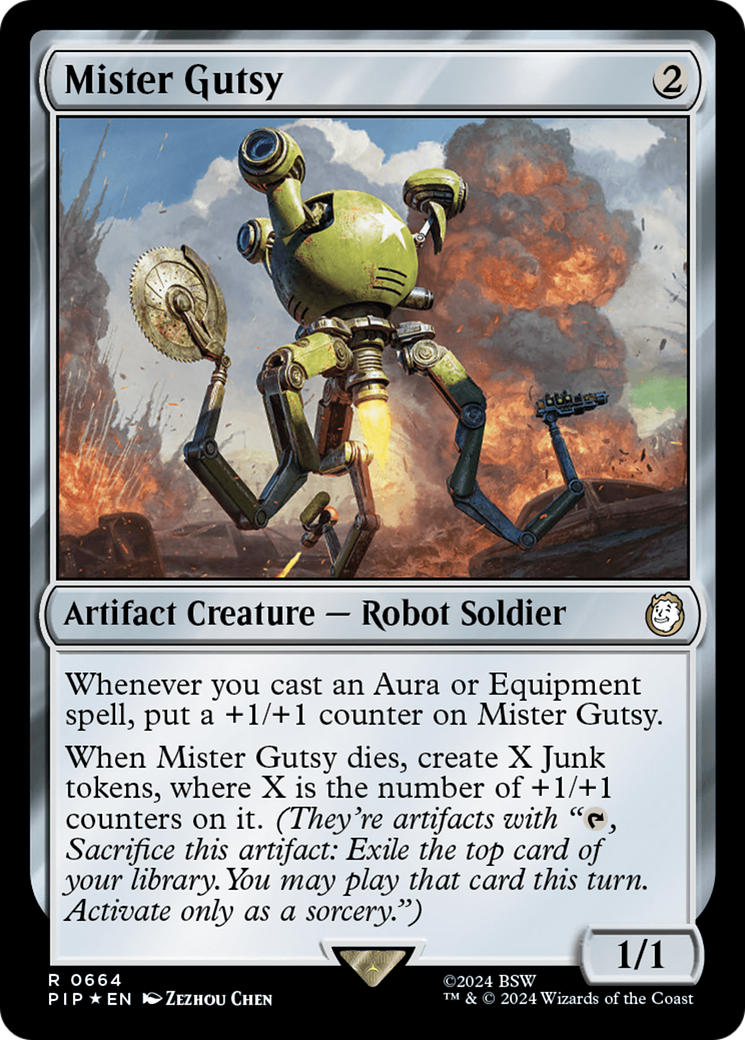 Mister Gutsy (Surge Foil) [Fallout] | Rock City Comics