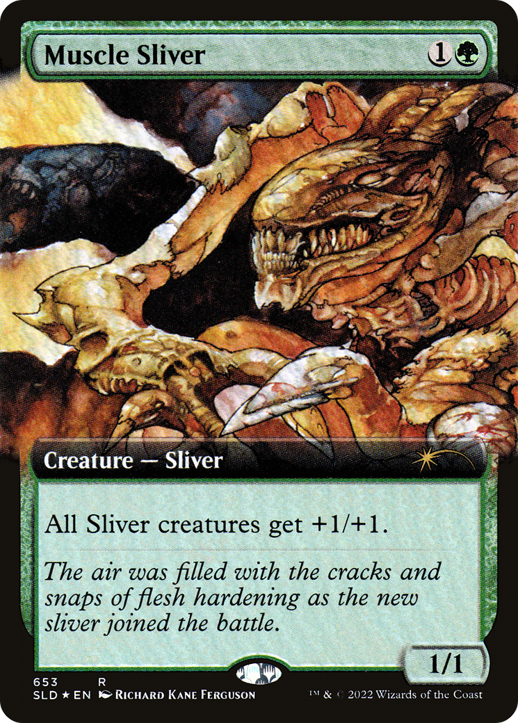 Muscle Sliver (Extended Art) [Secret Lair Drop Promos] | Rock City Comics