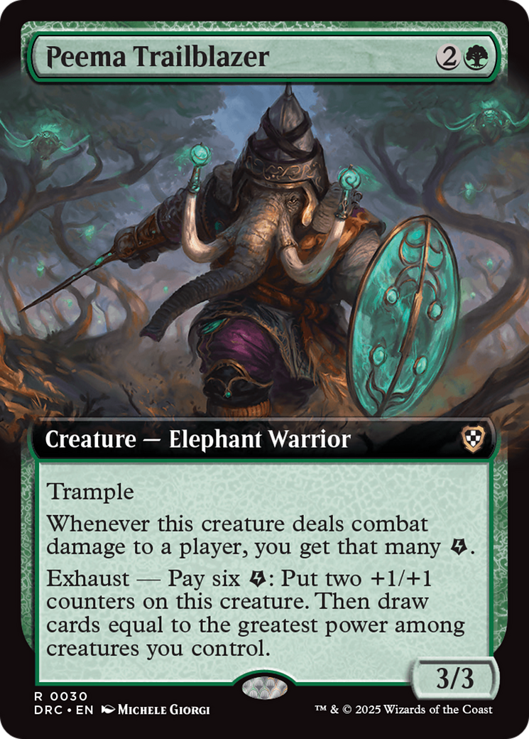 Peema Trailblazer (Extended Art) [Aetherdrift Commander] | Rock City Comics