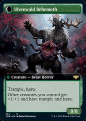 Ulvenwald Oddity // Ulvenwald Behemoth (Extended Art) [Innistrad: Crimson Vow] | Rock City Comics