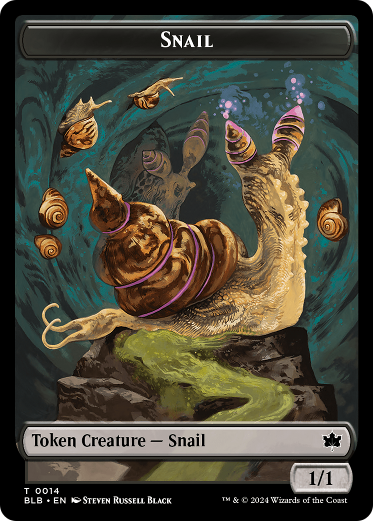 Snail Token [Bloomburrow Tokens] | Rock City Comics