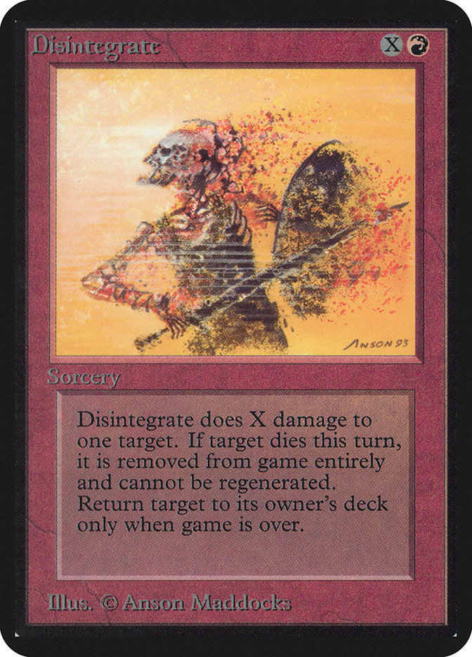 Disintegrate [Alpha Edition] | Rock City Comics