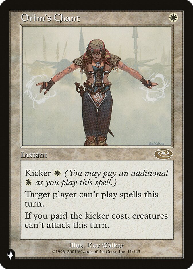 Orim's Chant [The List] | Rock City Comics