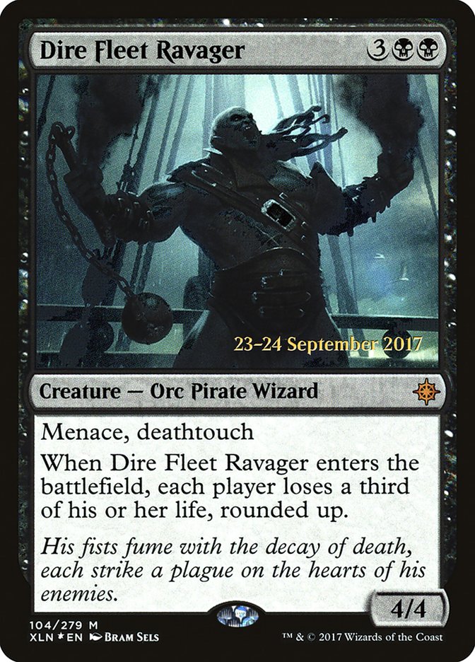 Dire Fleet Ravager [Ixalan Prerelease Promos] | Rock City Comics