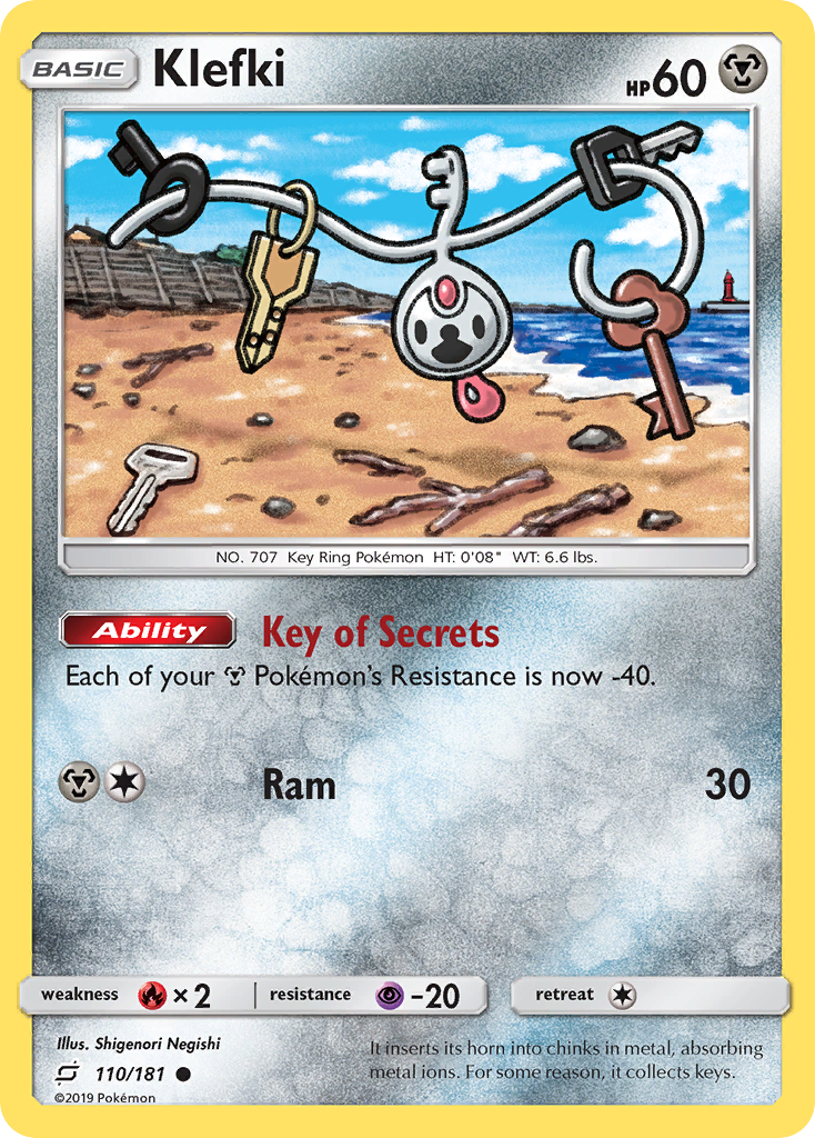 Klefki (110/181) [Sun & Moon: Team Up] | Rock City Comics