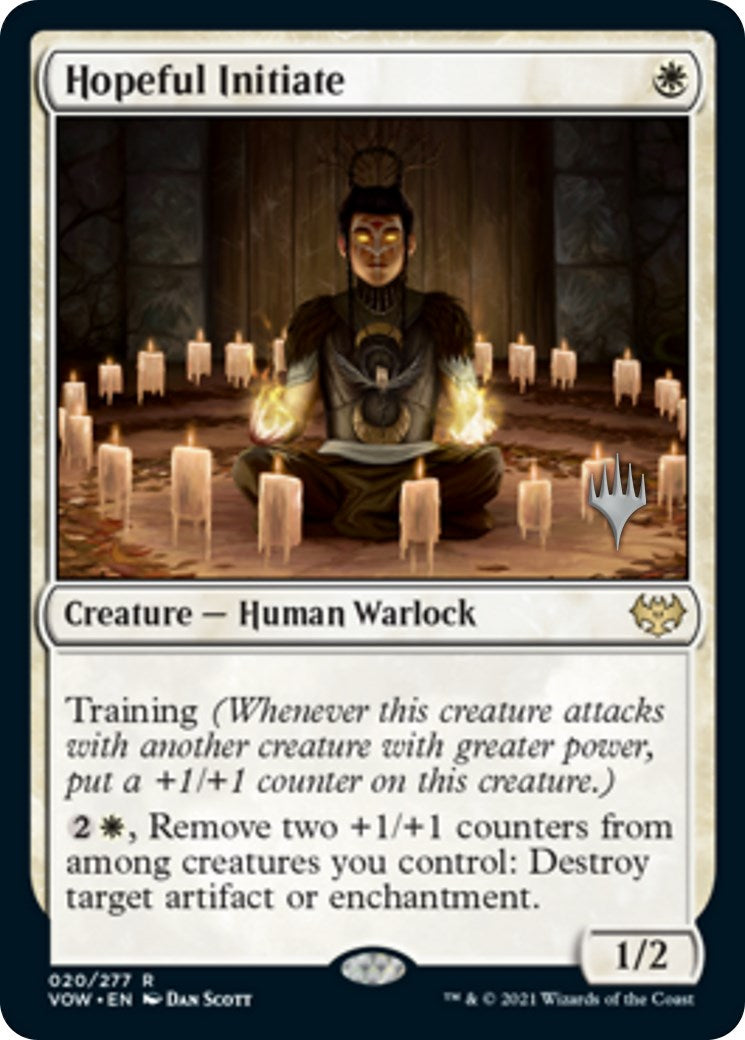 Hopeful Initiate (Promo Pack) [Innistrad: Crimson Vow Promos] | Rock City Comics