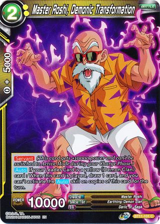 Master Roshi, Demonic Transformation (BT11-101) [Vermilion Bloodline 2nd Edition] | Rock City Comics