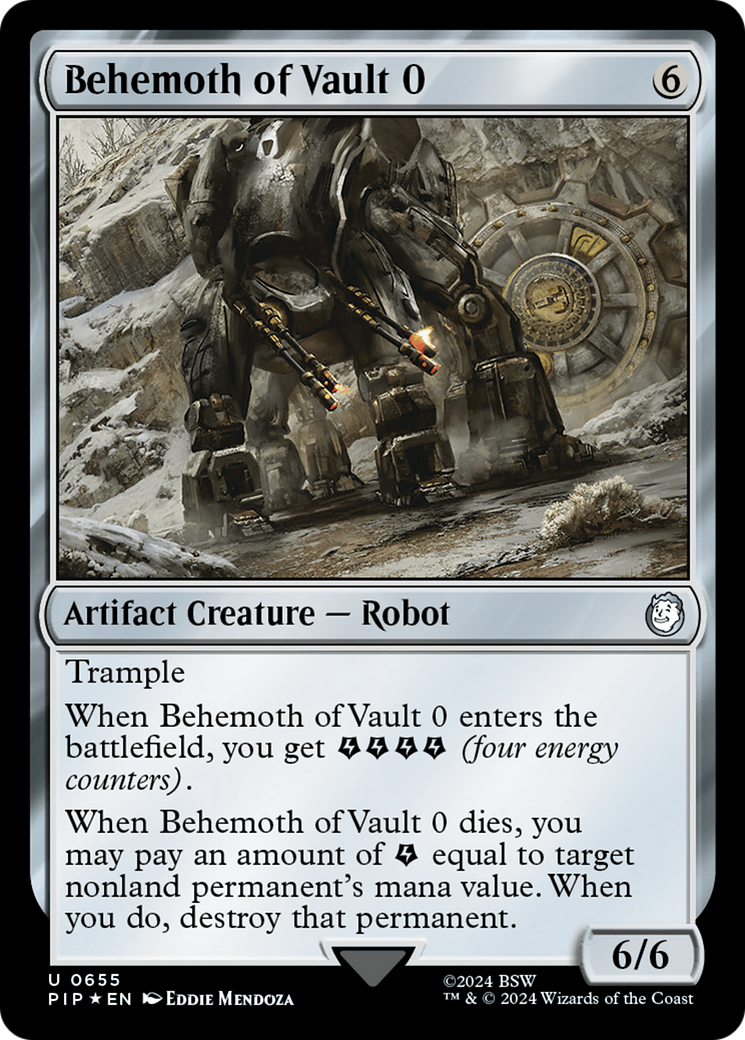 Behemoth of Vault 0 (Surge Foil) [Fallout] | Rock City Comics