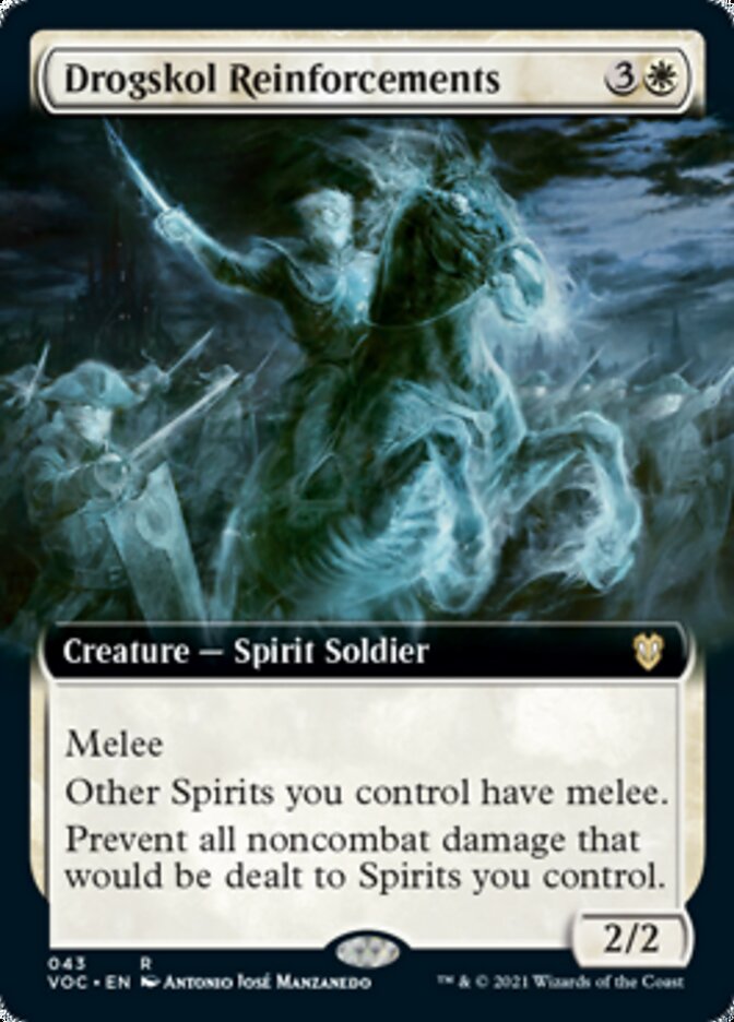 Drogskol Reinforcements (Extended Art) [Innistrad: Crimson Vow Commander] | Rock City Comics