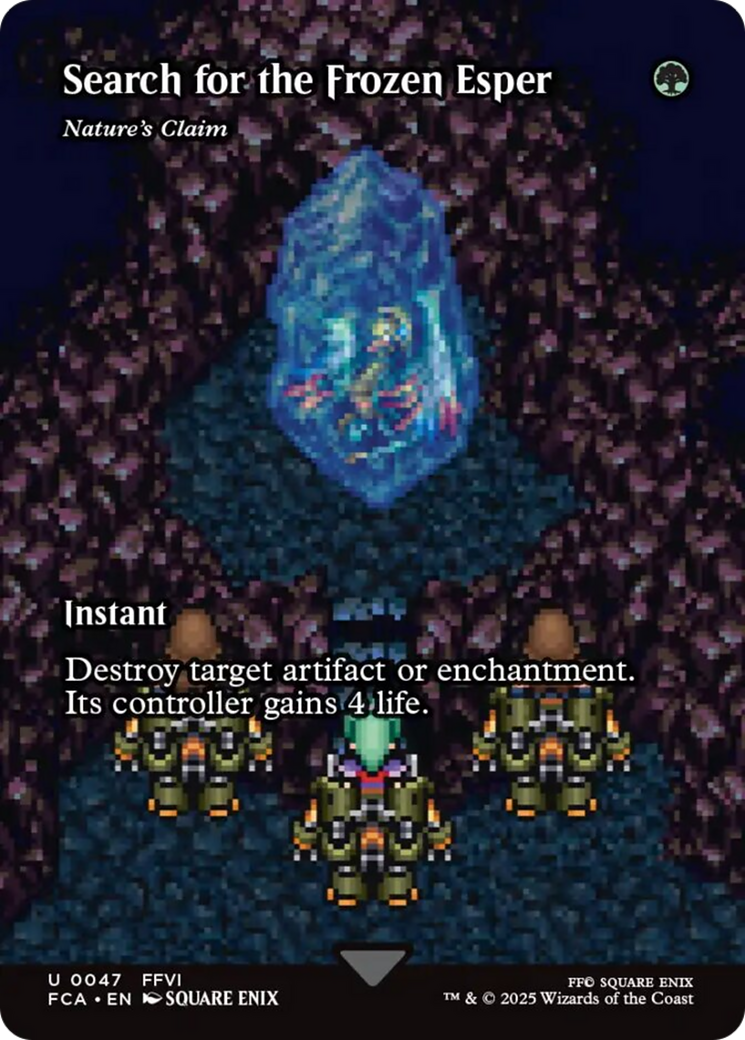 Search for the Frozen Esper - Nature's Claim (Showcase) [FINAL FANTASY : Through the Ages] | Rock City Comics