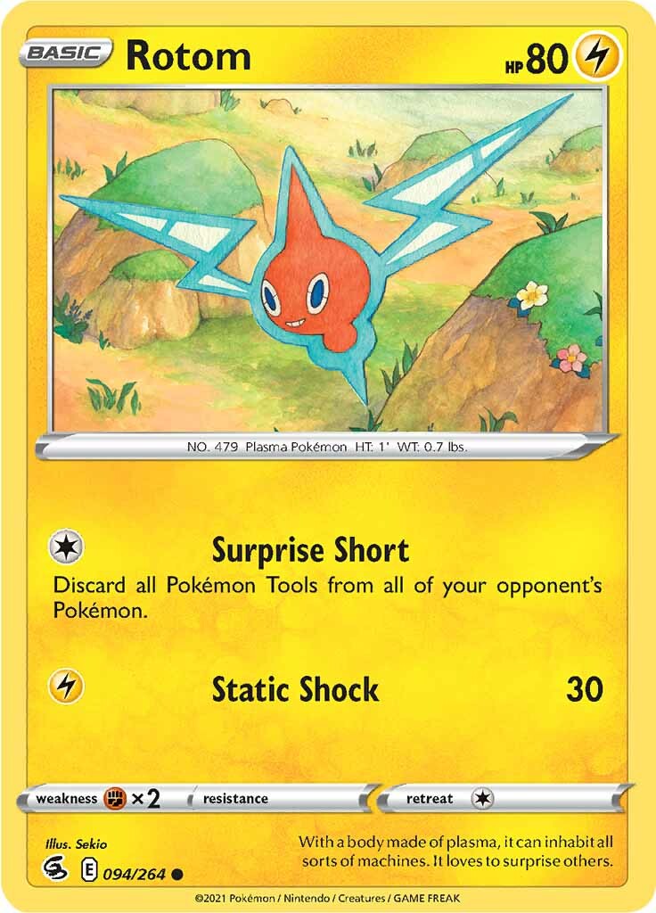 Rotom (094/264) [Sword & Shield: Fusion Strike] | Rock City Comics