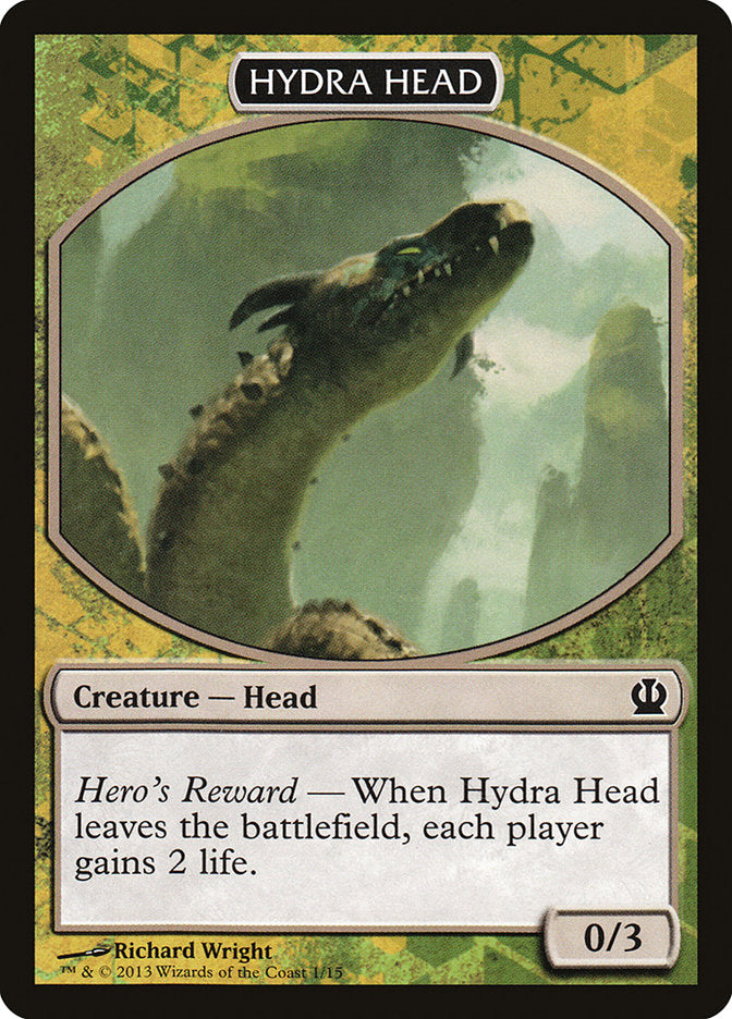 Hydra Head Token [Theros Face the Hydra] | Rock City Comics