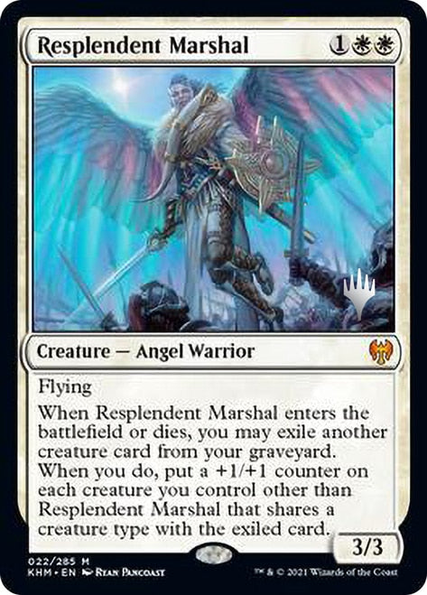 Resplendent Marshal (Promo Pack) [Kaldheim Promos] | Rock City Comics