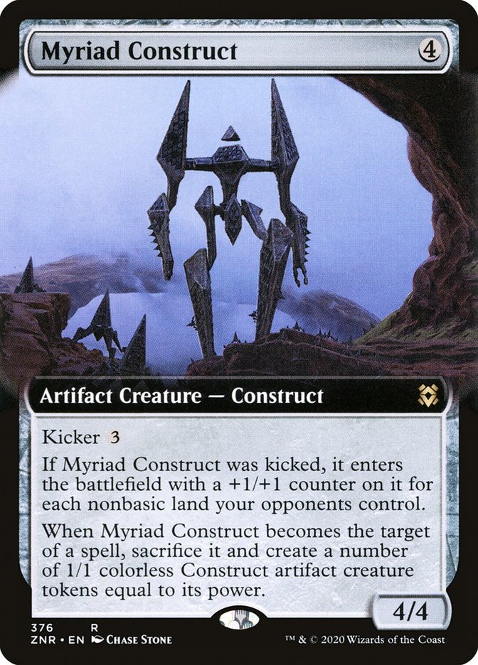 Myriad Construct (Extended Art) [Zendikar Rising] | Rock City Comics