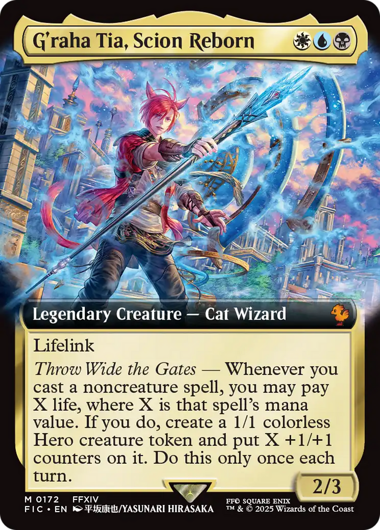 G'raha Tia, Scion Reborn (Extended Art) [FINAL FANTASY Commander] | Rock City Comics
