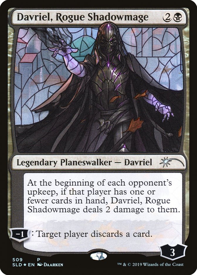 Davriel, Rogue Shadowmage (Stained Glass) [Secret Lair Drop Promos] | Rock City Comics