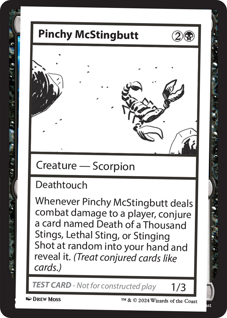 Pinchy McStingbutt [Mystery Booster 2 Playtest Cards] | Rock City Comics