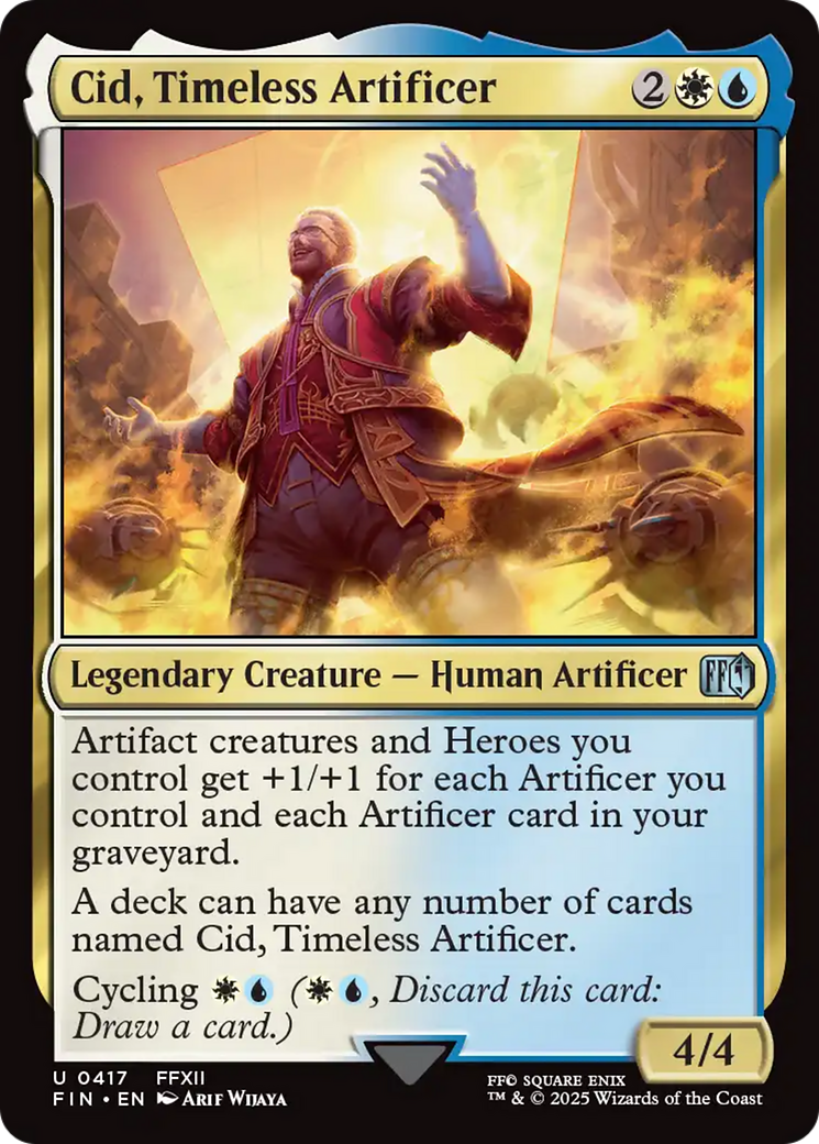 Cid, Timeless Artificer (0417) [FINAL FANTASY] | Rock City Comics