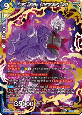 Fused Zamasu, Exterminating Force (BT16-129) [Realm of the Gods] | Rock City Comics