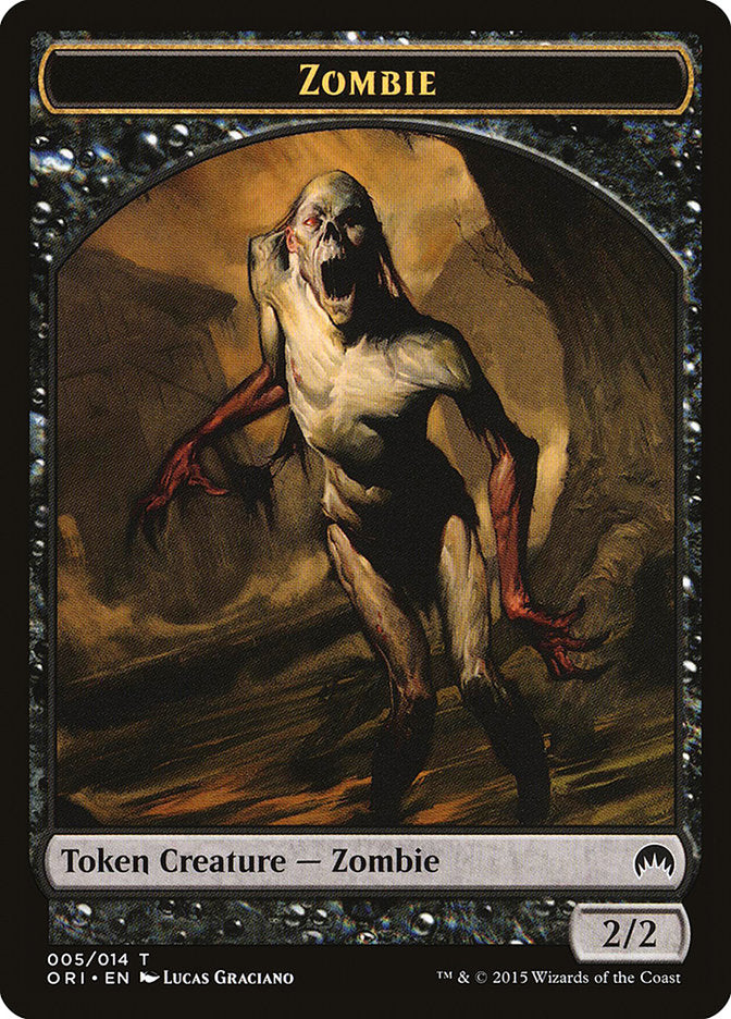 Zombie Token [Magic Origins Tokens] | Rock City Comics