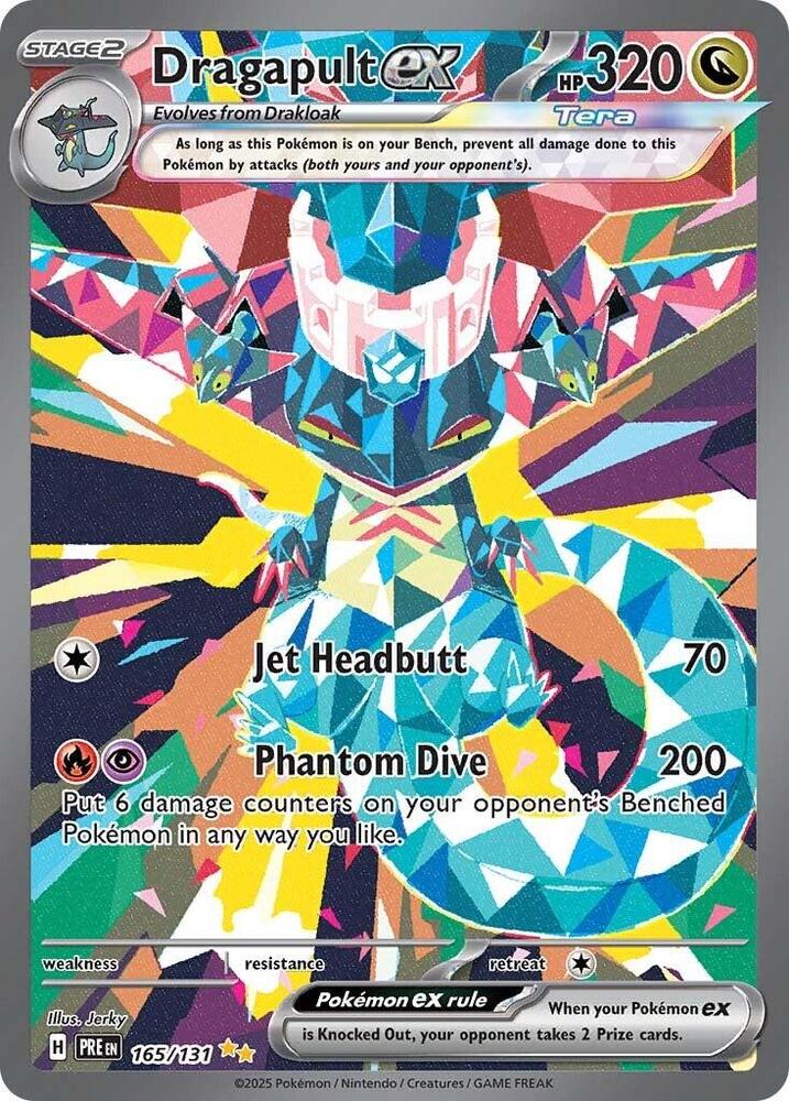 Dragapult ex (165/131) [Scarlet & Violet: Prismatic Evolutions] | Rock City Comics