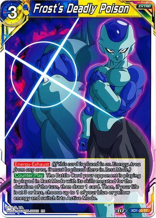 Frost's Deadly Poison (XD1-10) [Assault of the Saiyans] | Rock City Comics