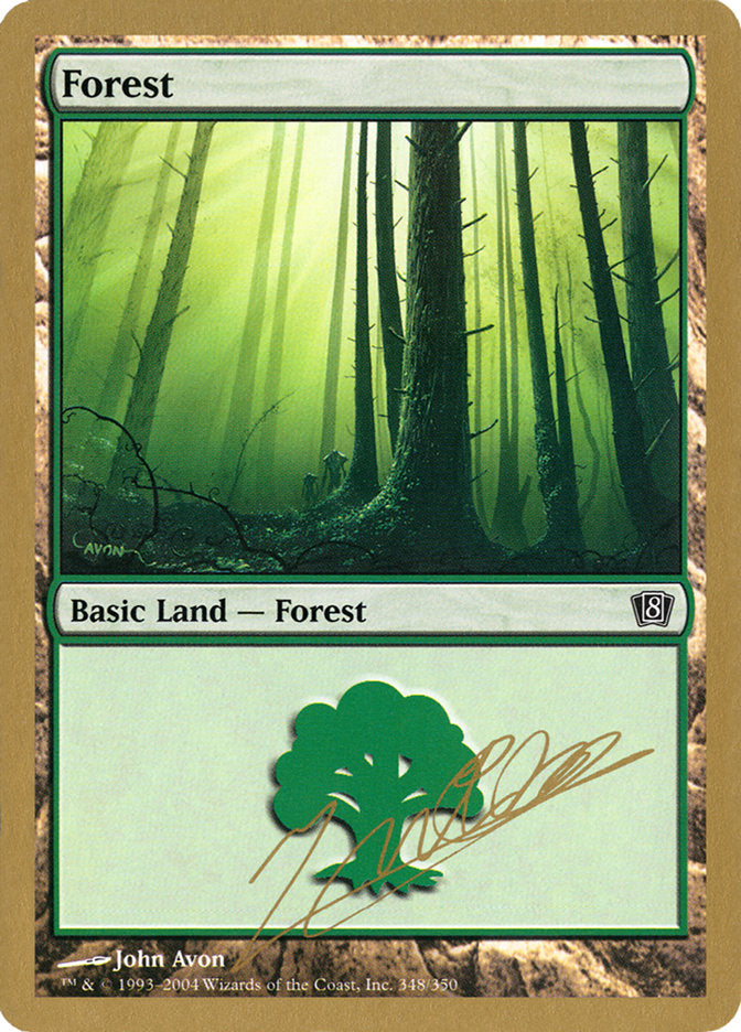 Forest (jn348) (Julien Nuijten) [World Championship Decks 2004] | Rock City Comics