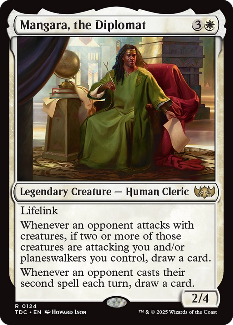 Mangara, the Diplomat [Tarkir: Dragonstorm Commander] | Rock City Comics