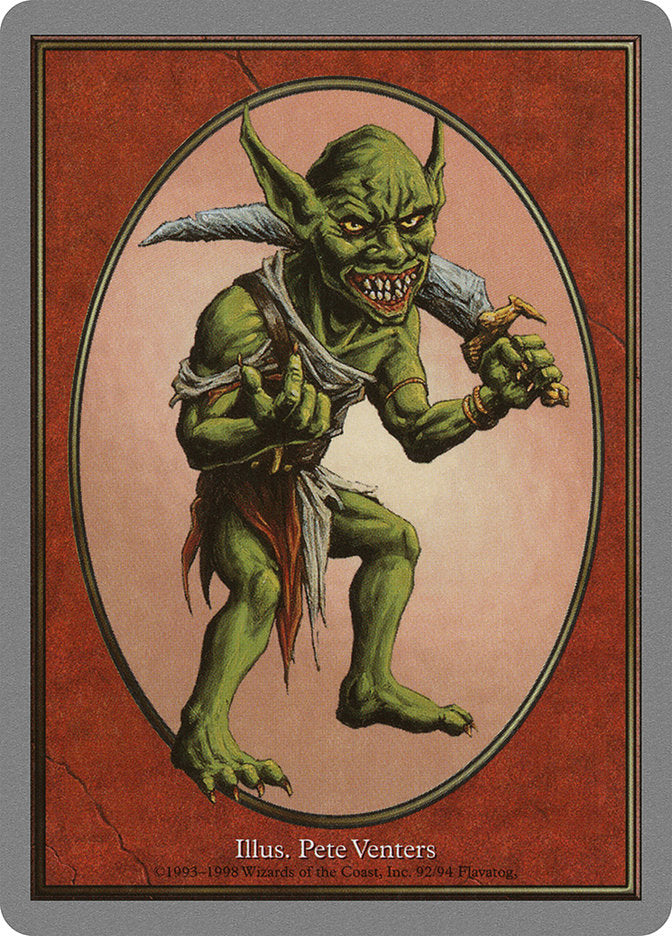 Goblin Token [Unglued Tokens] | Rock City Comics