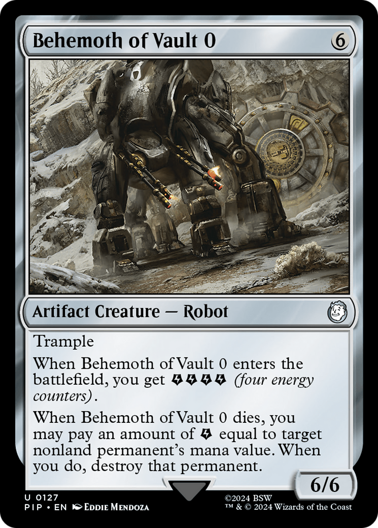 Behemoth of Vault 0 [Fallout] | Rock City Comics