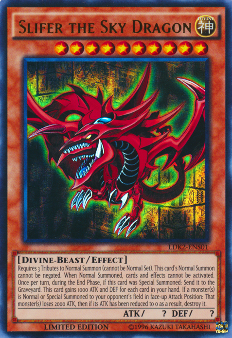 Slifer the Sky Dragon [LDK2-ENS01] Ultra Rare | Rock City Comics