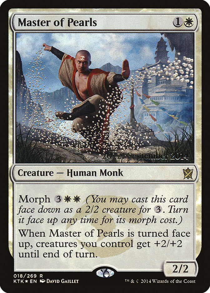 Master of Pearls [Khans of Tarkir Prerelease Promos] | Rock City Comics