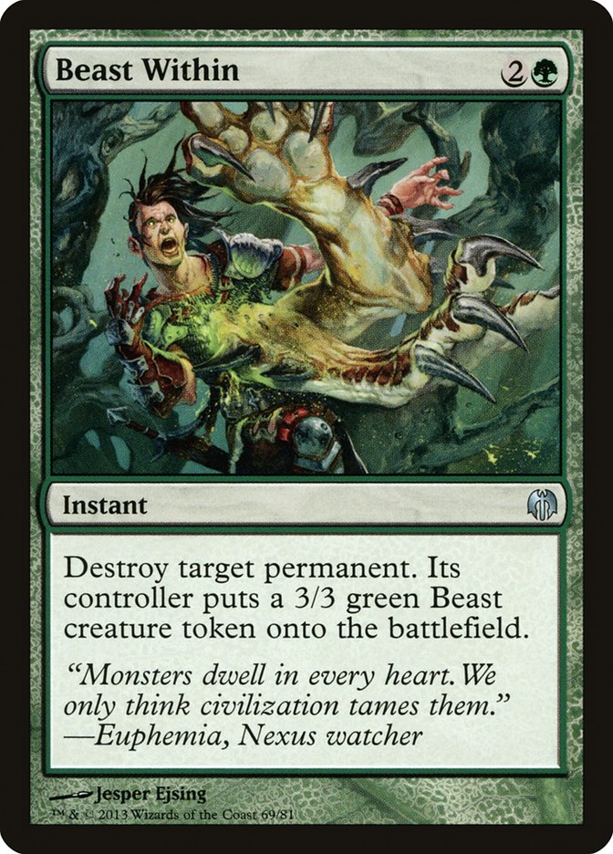 Beast Within [Duel Decks: Heroes vs. Monsters] | Rock City Comics