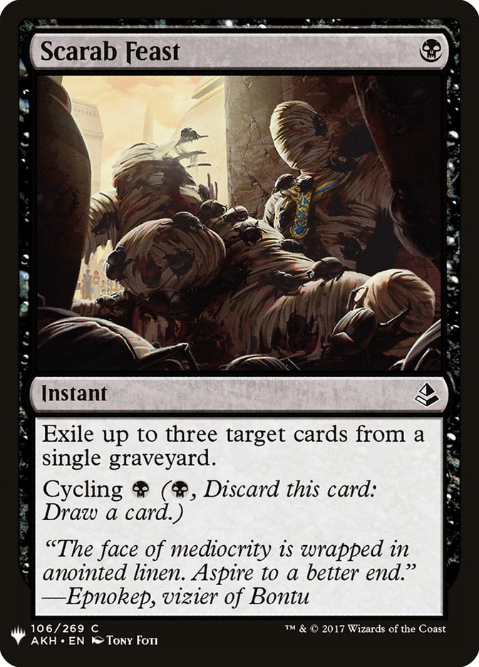 Scarab Feast [Mystery Booster] | Rock City Comics