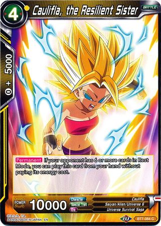 Caulifla, the Resilient Sister (BT7-084) [Assault of the Saiyans] | Rock City Comics