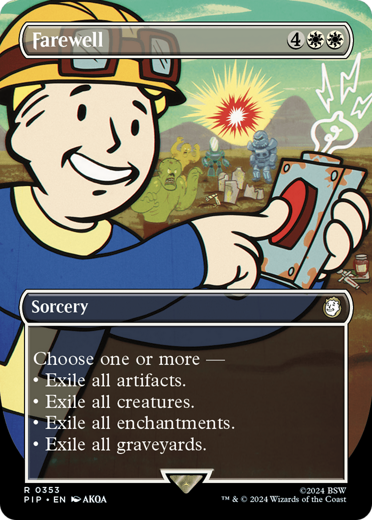 Farewell (Borderless) [Fallout] | Rock City Comics