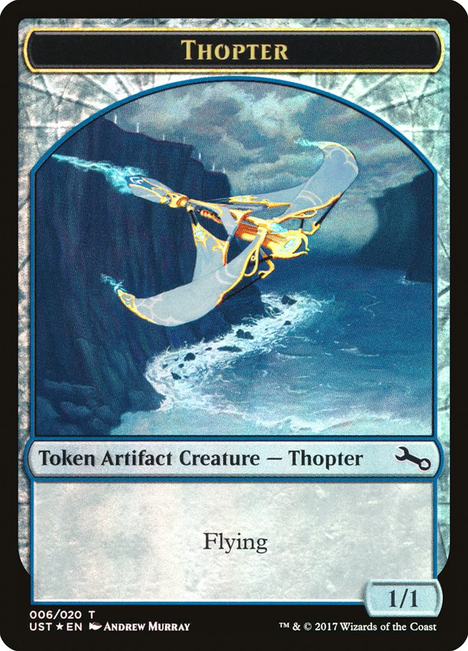 Thopter // Thopter Double-Sided Token [Unstable Tokens] | Rock City Comics
