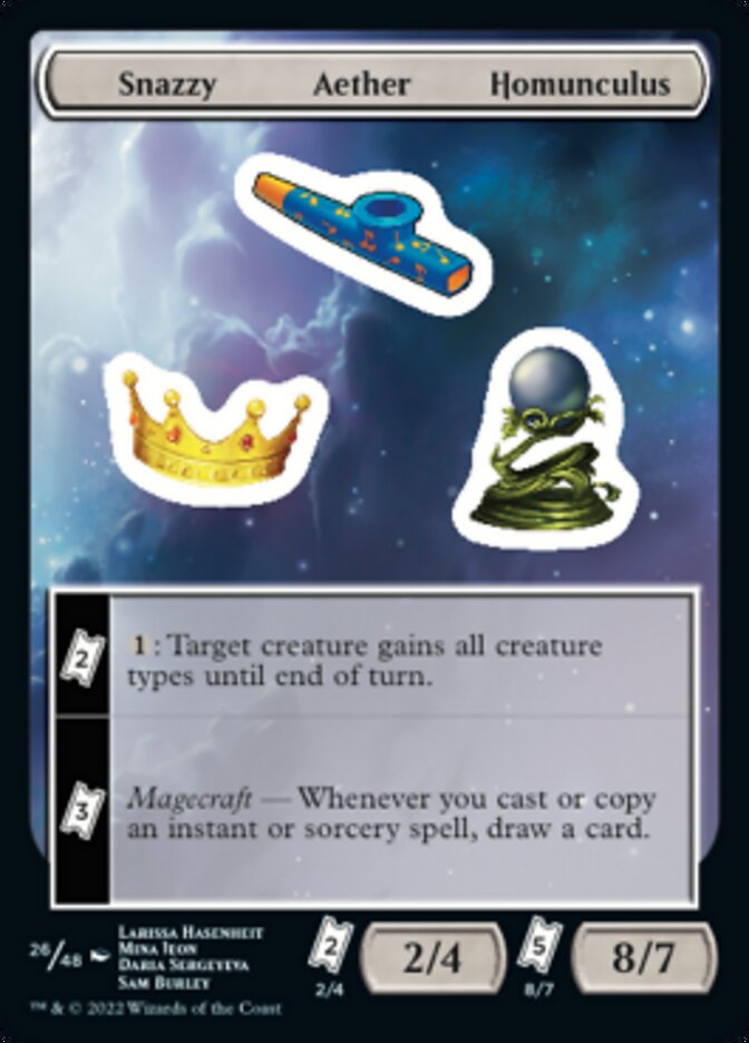 Snazzy Aether Homunculus [Unfinity Stickers] | Rock City Comics