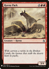 Hyena Pack [Mystery Booster] | Rock City Comics